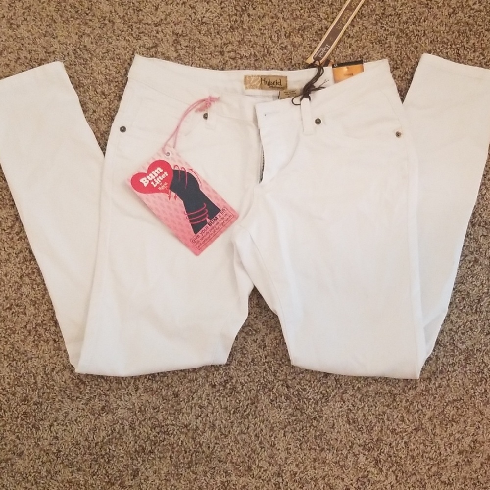 Hybrid women's jeans- white.